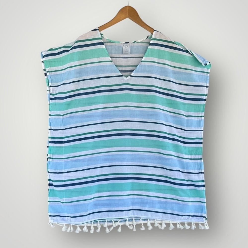5 for $45 Kona Sol Swim Cover Up Top Women Size M